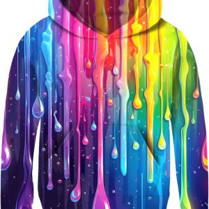 Hoodies 3D Sweatshirt with Pockets for Boys Girls 7-15 Years Old